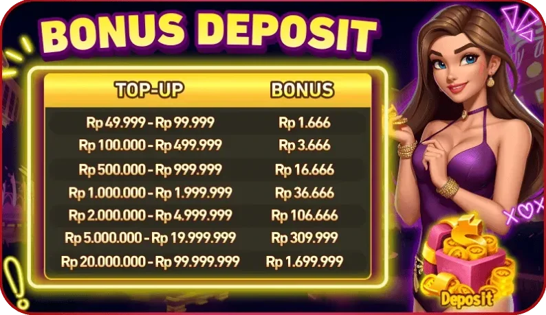 BONUS DEPOSIT